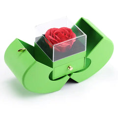 Eternal Flower Apple Jewelry Box