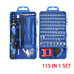 115-in-1 Precision Screwdriver Set for Mobile Phone and Watch Repair