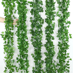 Artificial Plant Green Ivy Leaf Garland