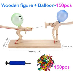 Two-Player Balloon Bamboo Game