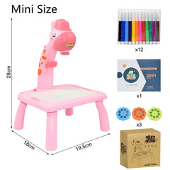 Kids Mini Art Table Set