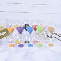 Modern Colored Sand Hourglass Decorative Timer