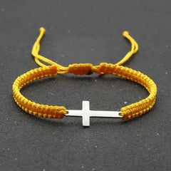 Rope Cross Bracelet