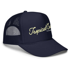 Fancy Tropical Seas Foam Trucker Hat