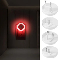 Red Light Energy Saving Socket Light