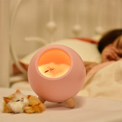 LED Cat Light USB Touch Night Llight